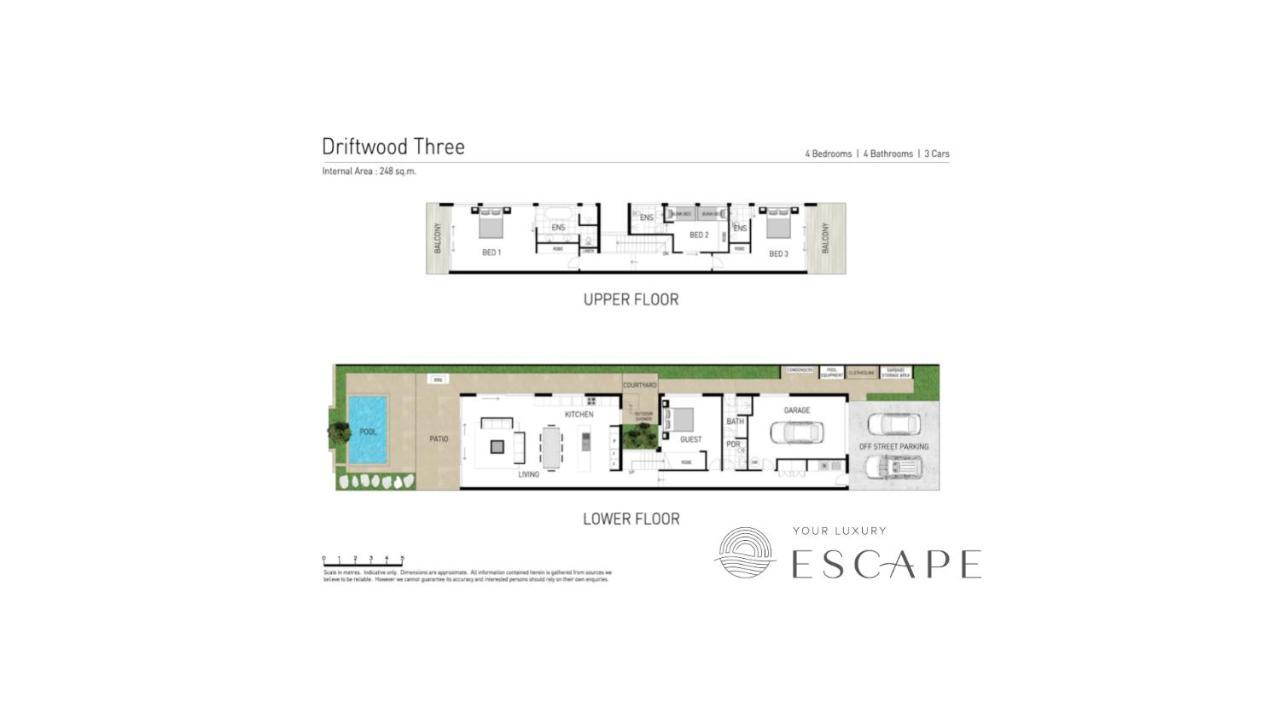 Driftwood Three At Clarkes Beach Villa Byron Bay Ngoại thất bức ảnh